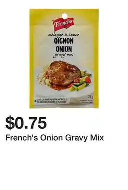 Dollarama French's Onion Gravy Mix offer