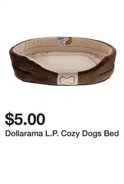 Dollarama Dollarama L.P. Cozy Dogs Bed offer