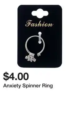 Dollarama Anxiety Spinner Ring offer
