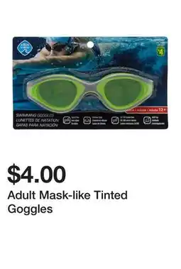 Dollarama Adult Mask-like Tinted Goggles offer