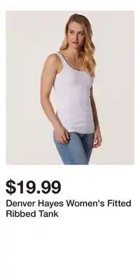 Mark's Denver Hayes Women's Fitted Ribbed Tank offer