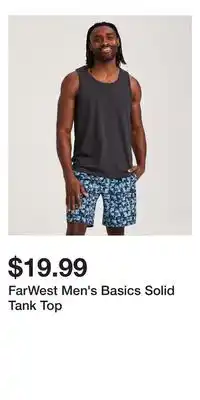 Mark's FarWest Men's Basics Solid Tank Top offer