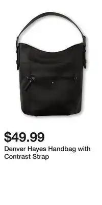 Mark's Denver Hayes Handbag with Contrast Strap offer