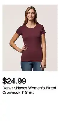 Mark's Denver Hayes Women's Fitted Crewneck T-Shirt offer