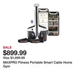 TSC Stores MAXPRO Fitness Portable Smart Cable Home Gym offer