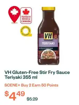 Voilà VH Gluten-Free Stir Fry Sauce Teriyaki 355 ml offer
