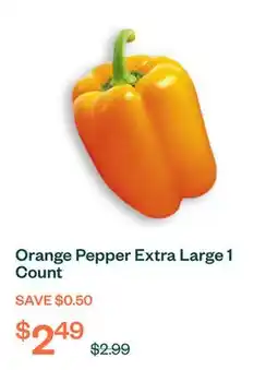 Voilà Orange Pepper Extra Large 1 Count offer