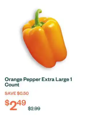 Voilà Orange Pepper Extra Large 1 Count offer