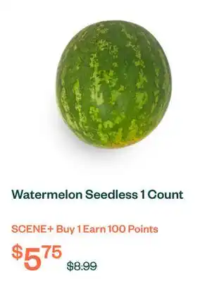 Voilà Watermelon Seedless 1 Count offer
