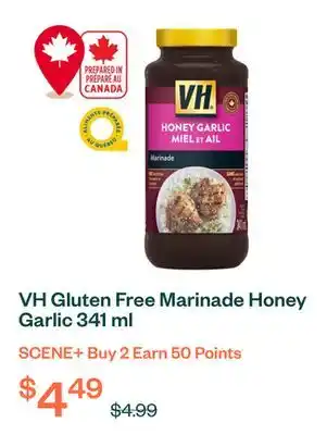 Voilà VH Gluten Free Marinade Honey Garlic 341 ml offer