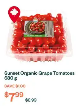 Voilà Sunset Organic Grape Tomatoes 680 g offer