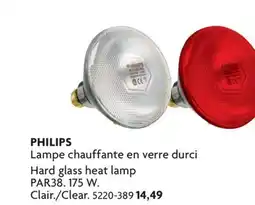 Home Hardware Hard glass heat lamp offer