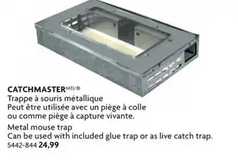 Home Hardware Metal mouse trap Can be used with included glue trap or as live catch trap offer