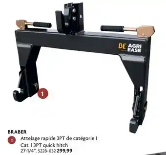 Home Hardware 1 3PT quick hitch offer