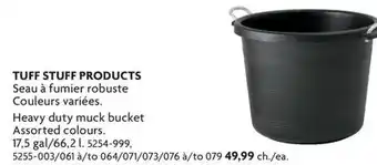 Home Hardware Heavy duty muck bucket assorted coloures offer