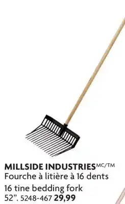 Home Hardware 16 tine bedding fork offer