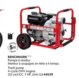 Home Hardware 3 Gas Powered Trash Pump - HP offer