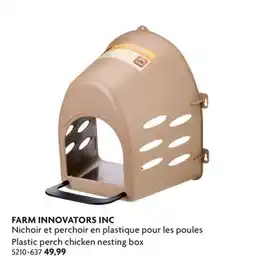 Home Hardware Plastics perch chicken nesting box offer