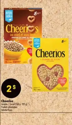 Pharmaprix Cheerios Cereal offer