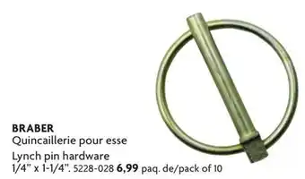 Home Hardware Lynche pin hardware offer