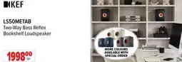 2001 Audio Video KEF Two-Way Bass Reflex Bookshelf Loudspeaker offer