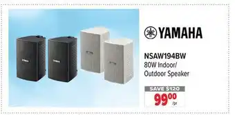 2001 Audio Video YAMAHA 80W Indoor/Outdoor Speaker offer