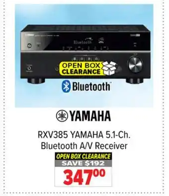 2001 Audio Video YAMAHA 5.1-Ch. Bluetooth A/V Receiver offer
