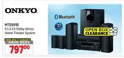 2001 Audio Video Onkyo 5.1.2-Ch Dolby Atmos Home Theater System offer