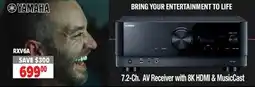 2001 Audio Video YAMAHA 7.2-Ch. AV Receiver with 8K HDMI & MusicCast offer
