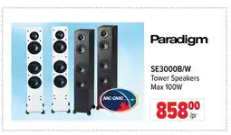 2001 Audio Video SE3000B/W Tower Speakers Max 100W offer