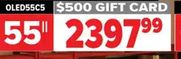 2001 Audio Video LG 55 OLED EVO AI C5 4K Smart TV 2025 offer