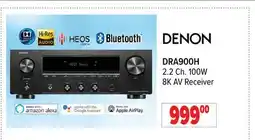 2001 Audio Video DRA900H 2.2 Ch. 100W 8K AV Receiver offer