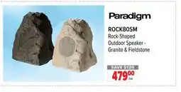 2001 Audio Video ROCK80SM Rock-Shaped Outdoor Speaker - Granite & Fieldstone offer