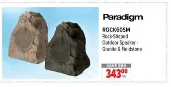 2001 Audio Video ROCK60SM Rock-Shaped Outdoor Speaker-Granite & Fieldstone offer