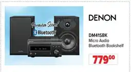 2001 Audio Video DENON Micro Audio Bluetooth Bookshelf offer