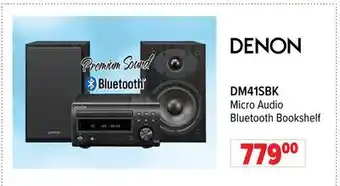 2001 Audio Video DENON Micro Audio Bluetooth Bookshelf offer