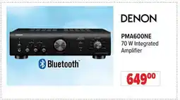 2001 Audio Video DENON 70 W Integrated Amplifier offer