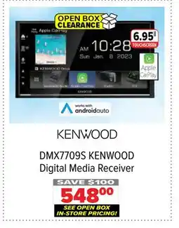 2001 Audio Video DMX7709S KENWOOD Digital Media Receiver offer