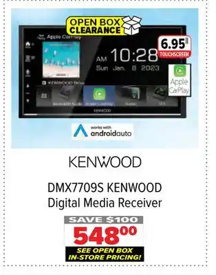2001 Audio Video DMX7709S KENWOOD Digital Media Receiver offer