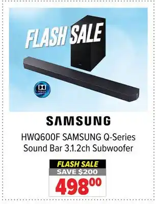 2001 Audio Video SAMSUNG Q-Series Sound Bar 3.1. 2ch Subwoofer offer