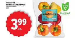 Metro WANNABEEZ SWEET COLOURED PEPPERS offer