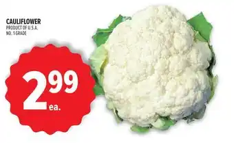 Metro CAULIFLOWER offer