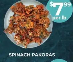 Food World Supermarket SPINACH PAKORAS offer