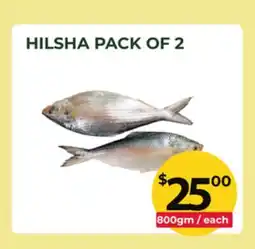 Food World Supermarket HILSHA PACK OF 2 offer