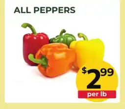 Food World Supermarket ALL PEPPERS offer