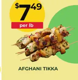 Food World Supermarket AFGHANI TIKKA offer