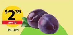 Food World Supermarket PLUM offer