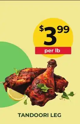 Food World Supermarket TANDOORI LEG offer