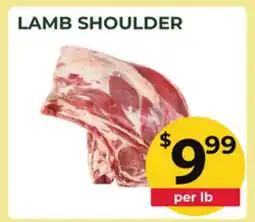 Food World Supermarket LAMB SHOULDER offer