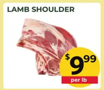 Food World Supermarket LAMB SHOULDER offer